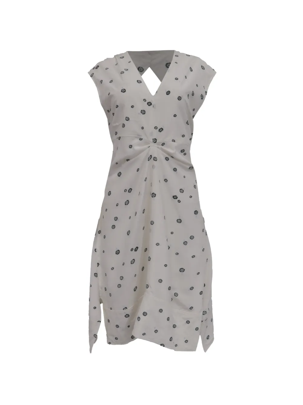 Proenza Schouler 2022 printed mini dress - Bianco