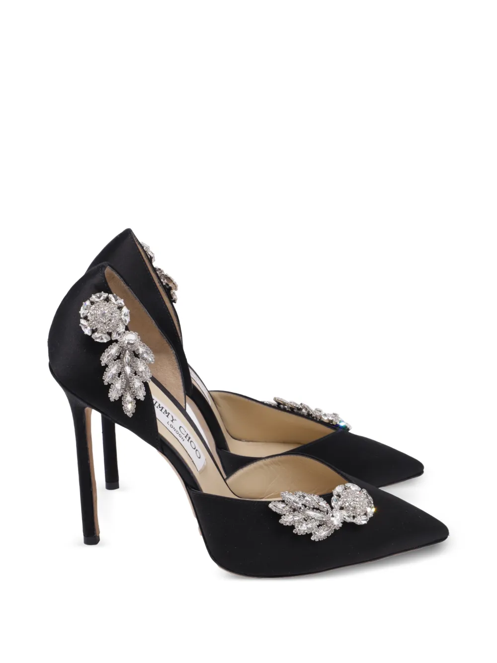 Jimmy Choo Pre-Owned 100mm Teja pumps - Nero