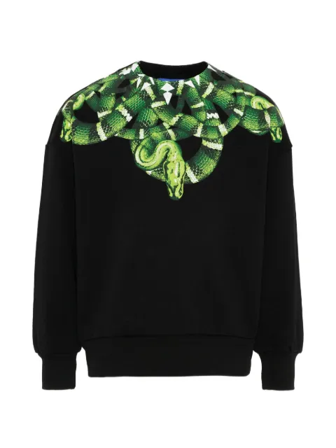COUNTY OF MILAN snake crew-neck sweatshirt