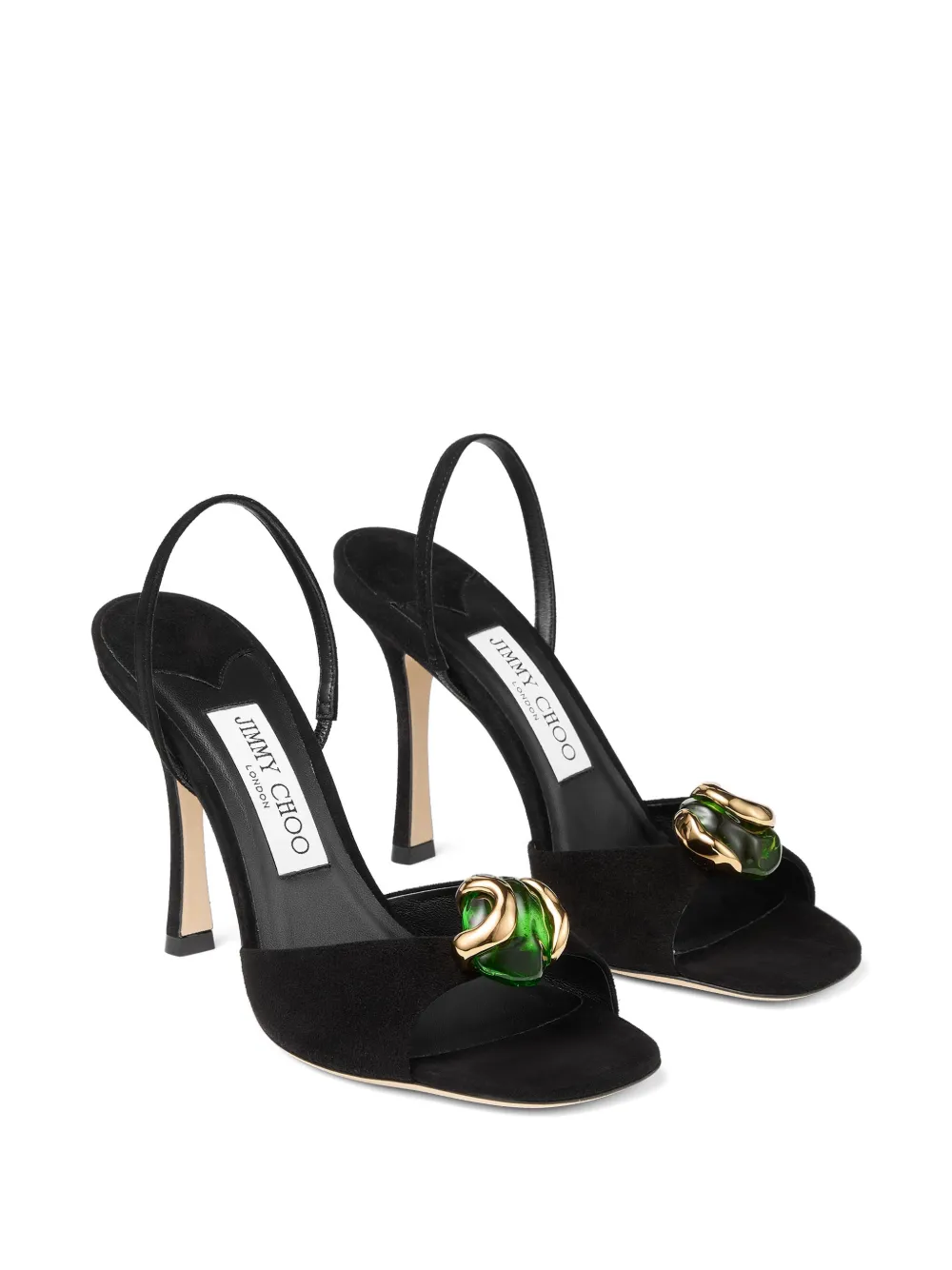 Jimmy Choo Emani sandalen Zwart