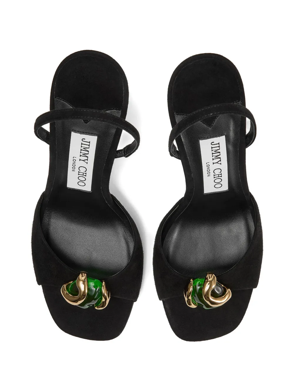 Jimmy Choo Emani sandalen Zwart