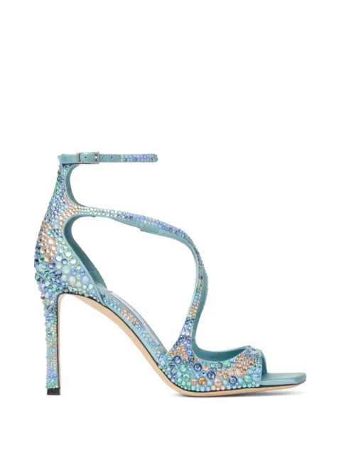Jimmy Choo sandales Azia 95 mm à ornements en cristal