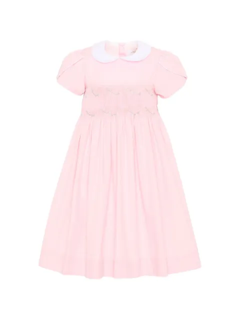 KIDIWI short-sleeve smocked dress