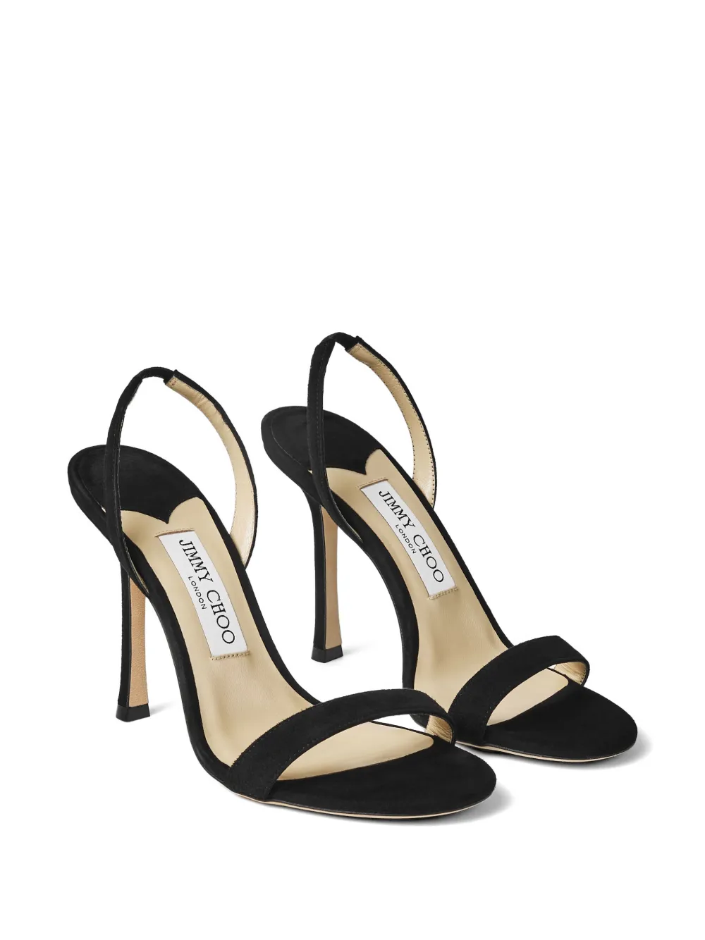 Jimmy Choo Jenn sandalen met bandje Zwart