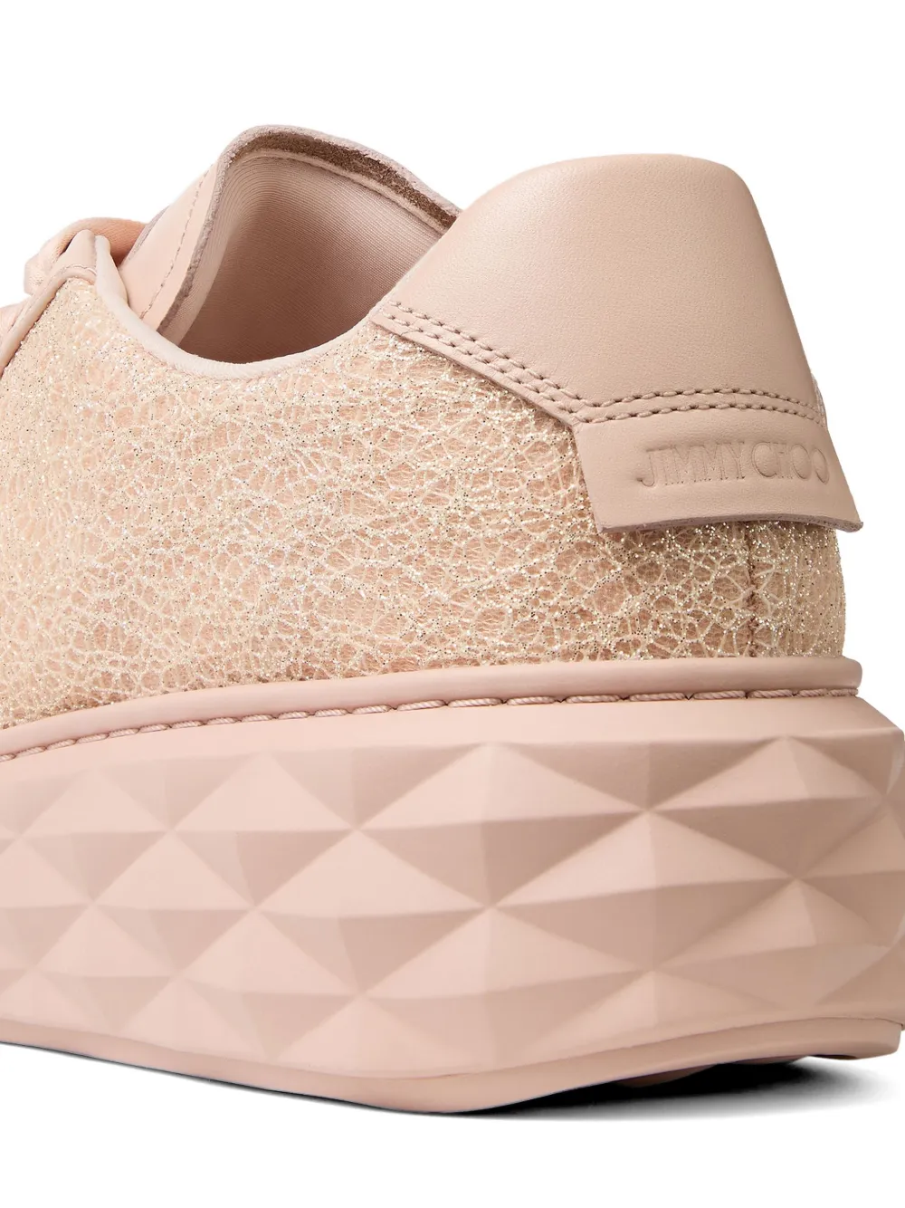 Jimmy Choo Diamond Light Maxi sneakers Roze