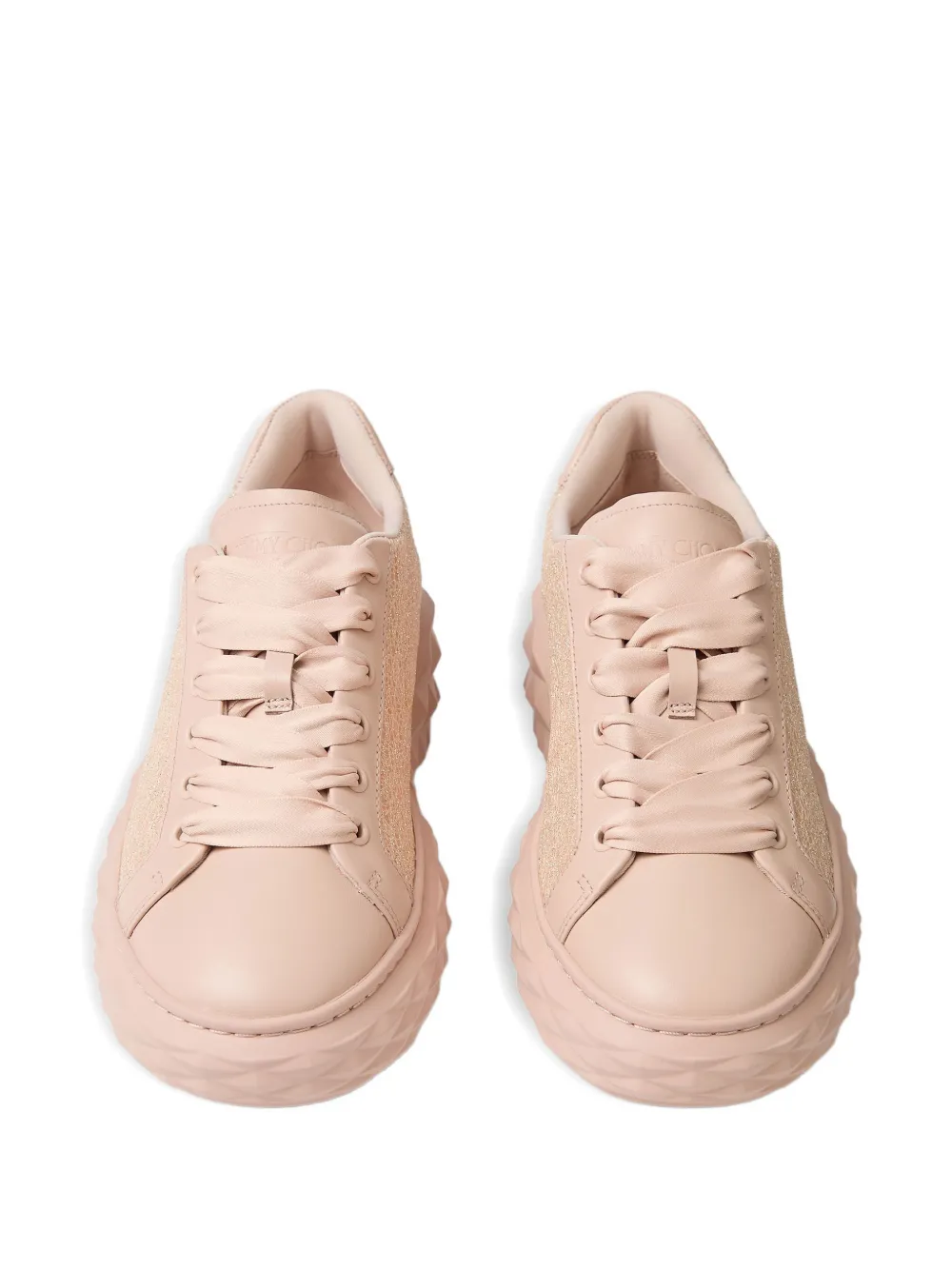 Jimmy Choo Diamond Light Maxi sneakers Roze