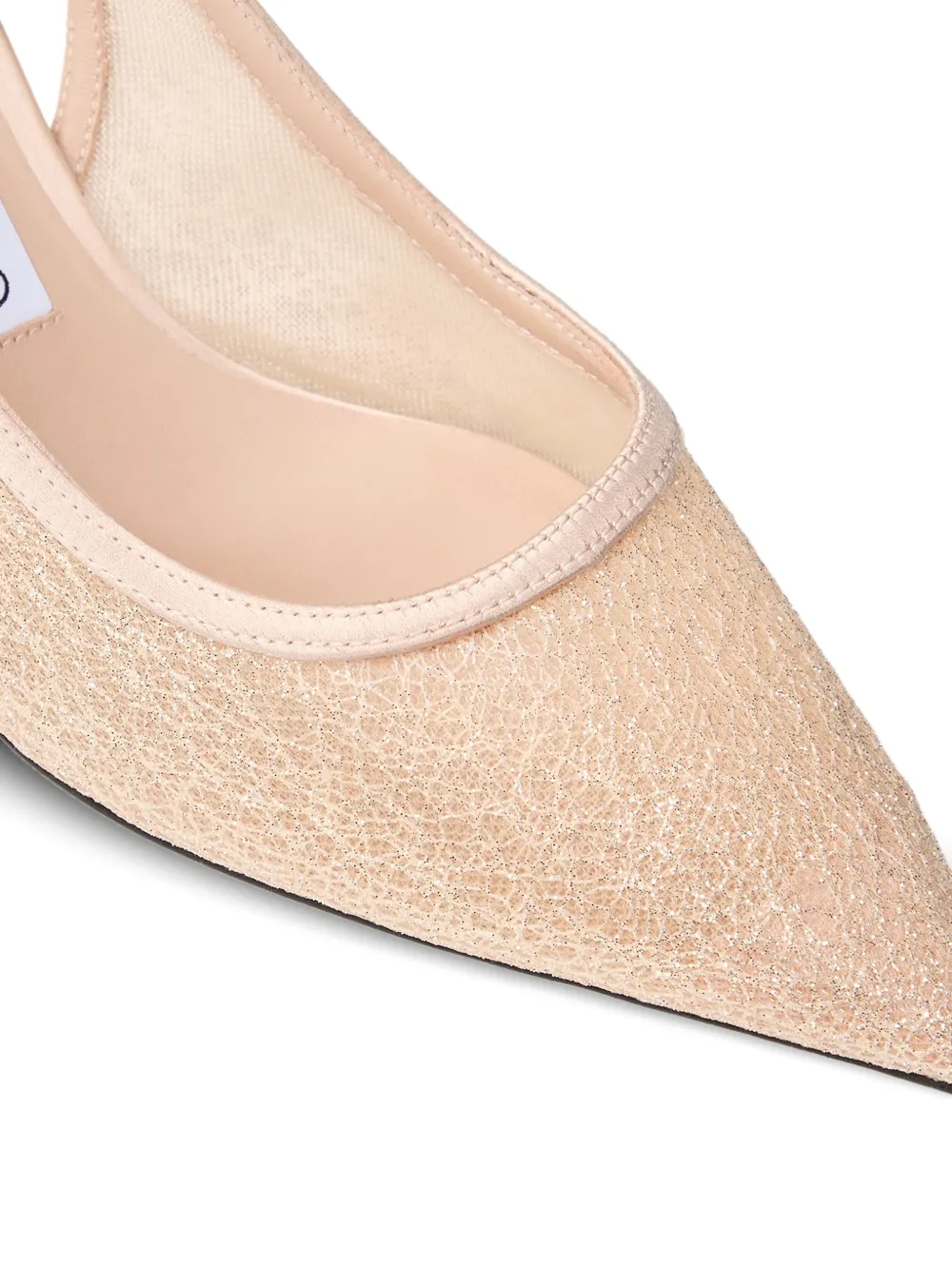 Jimmy Choo Love slingback pumps met puntige neus Roze