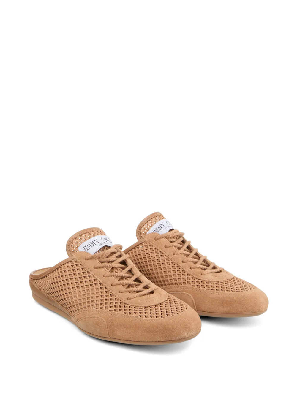 Jimmy Choo Sunny sneakers met veters Bruin