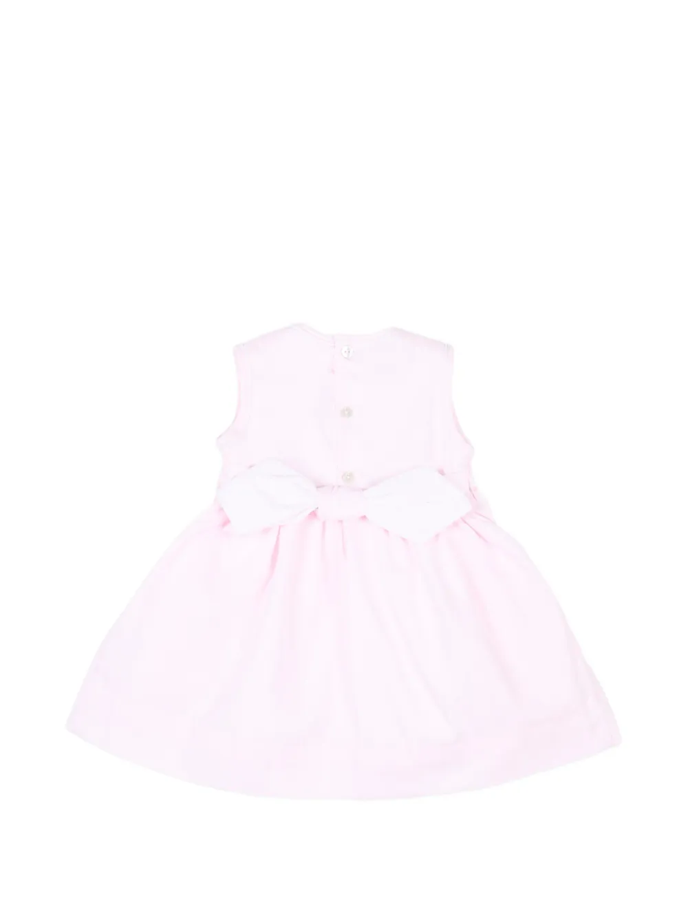 KIDIWI Mouwloze jurk met strik Roze