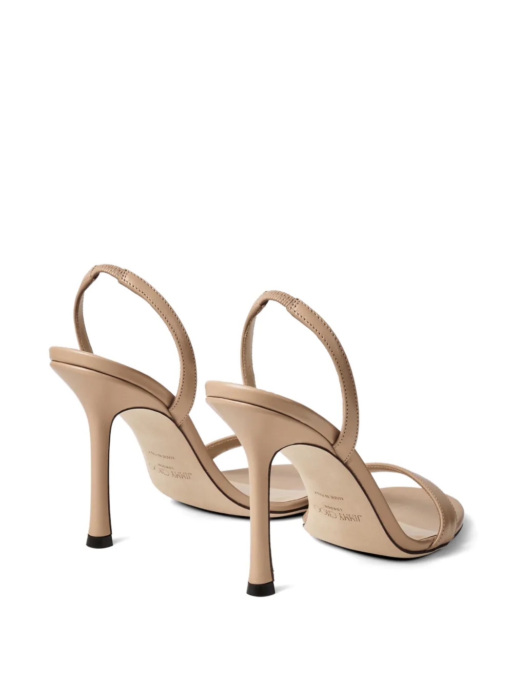 Jimmy Choo Jenn 100 sandalen met bandje Beige