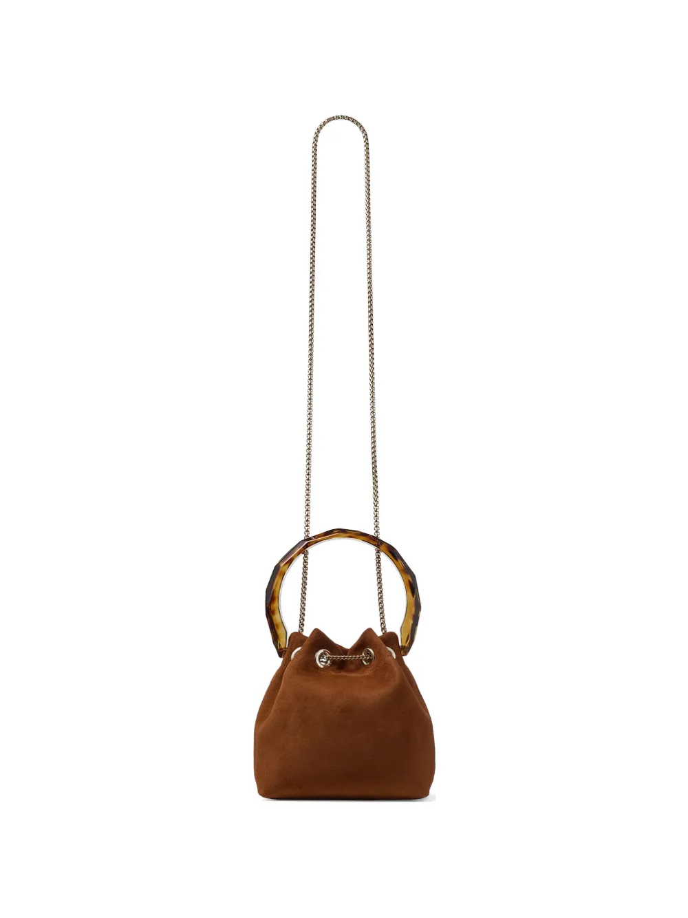 Jimmy Choo Bon bucket-tas Bruin