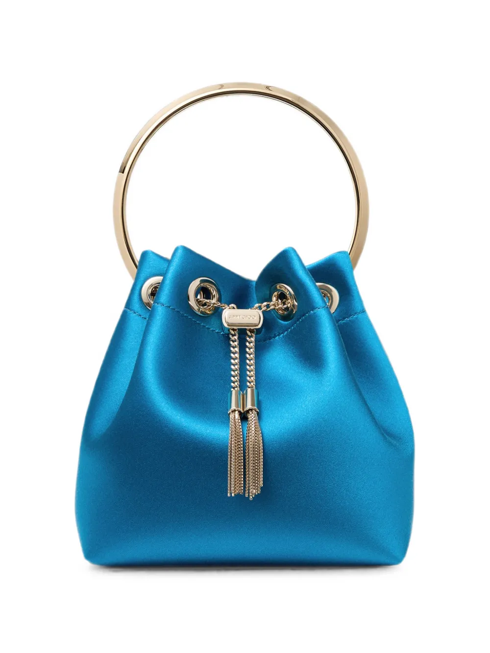 Jimmy Choo Bon Bon bucket bag - Blu