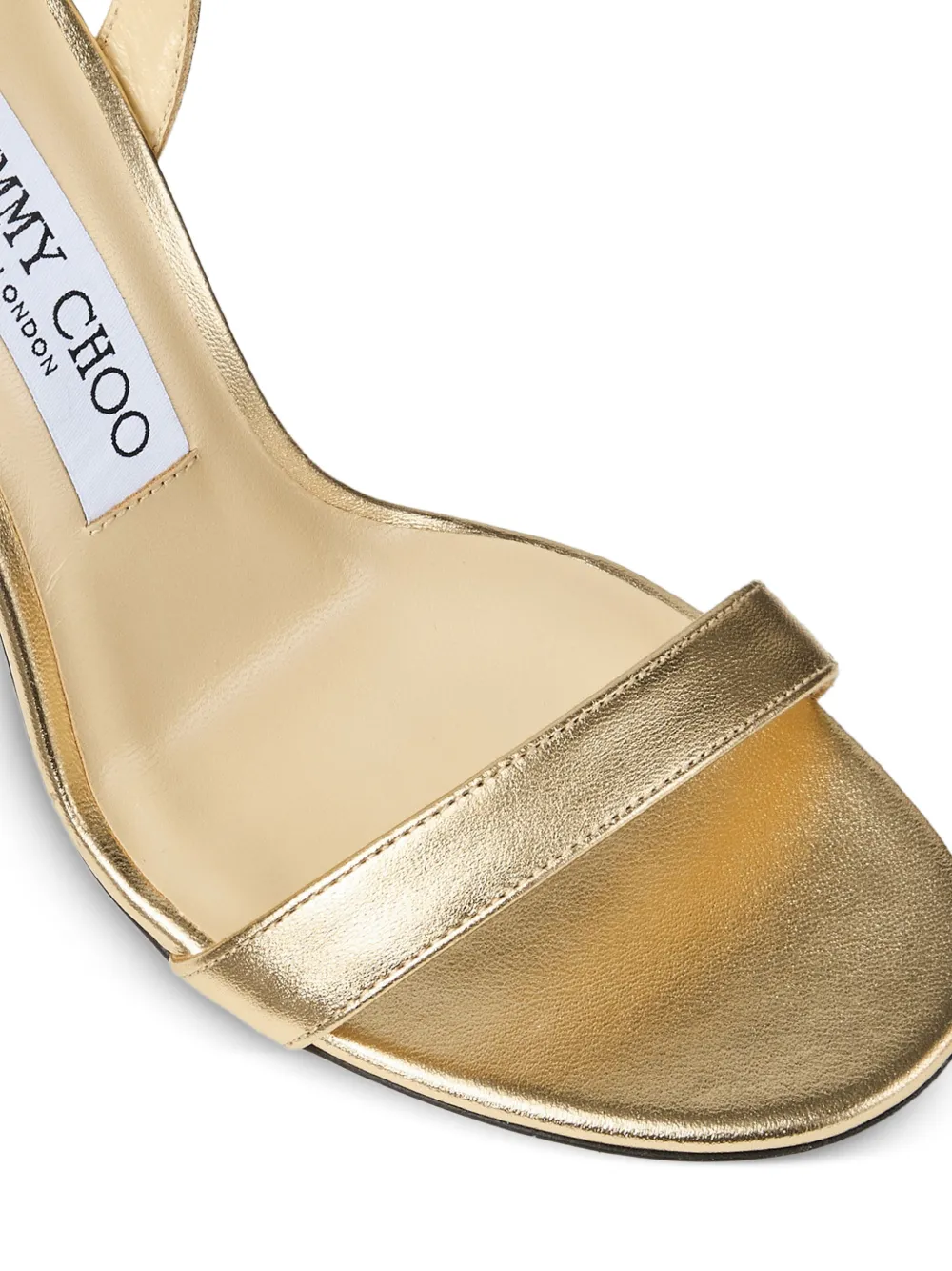 Jimmy Choo Jenn sandalen met bandje Goud
