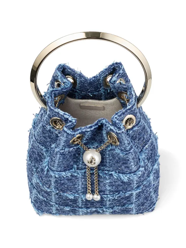 Jimmy Choo Bon Bon バケットバッグ | ブルー | FARFETCH JP