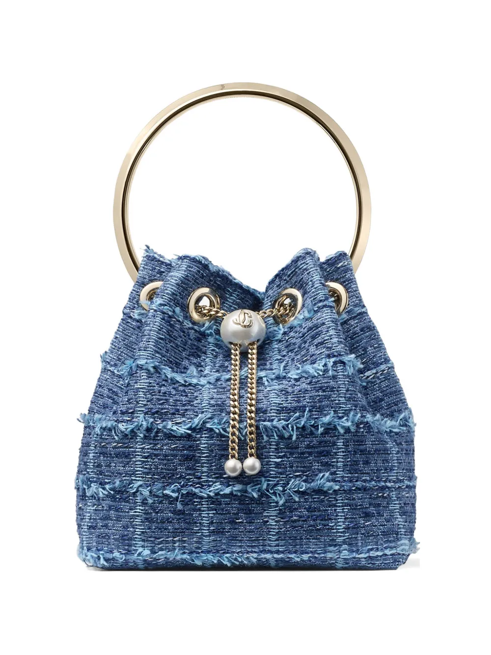 Jimmy Choo Bon Bon bucket bag - Blu