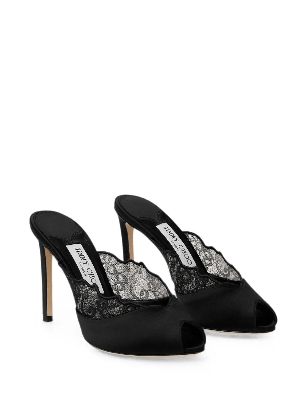 Jimmy Choo Brigitte mules 100 Zwart