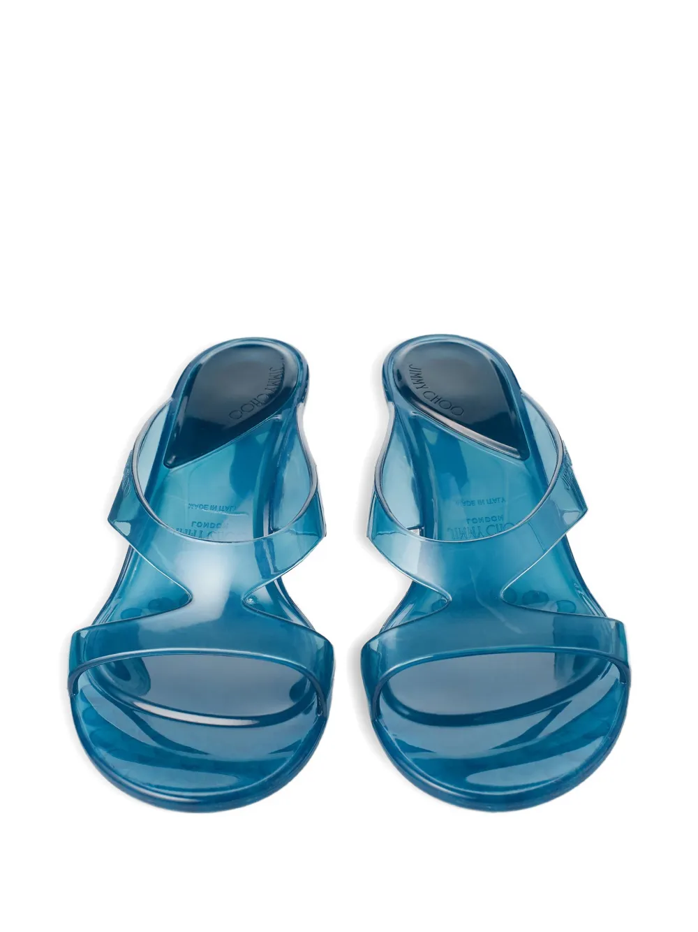 Jimmy Choo Jelly Drop muiltjes Blauw