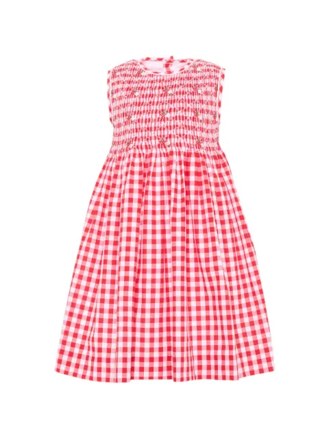 KIDIWI smocked gingham dress