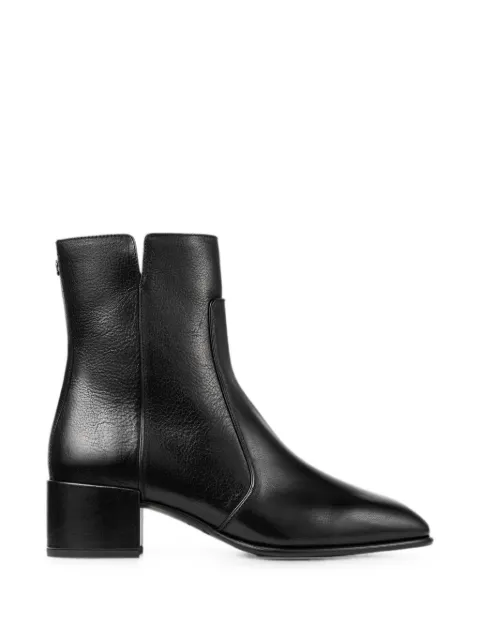 Jimmy Choo Eliot 45 black leather ankle boots