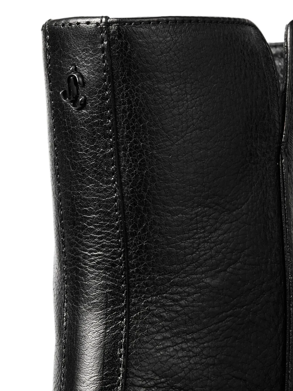 Jimmy Choo Eliot 45 black leather ankle boots Zwart