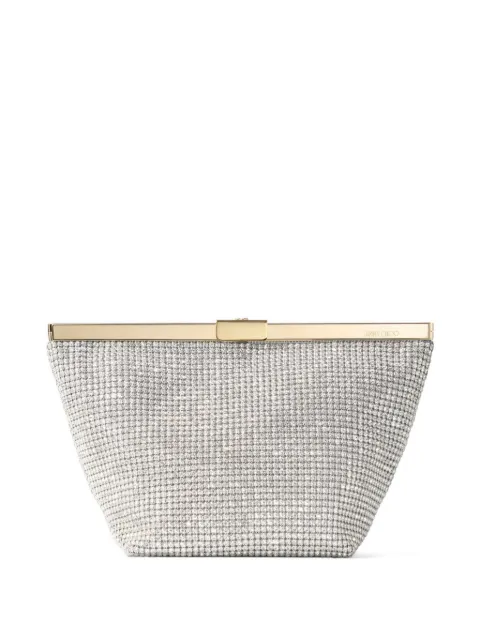 Jimmy Choo Ganache crystal-embellished clutch bag