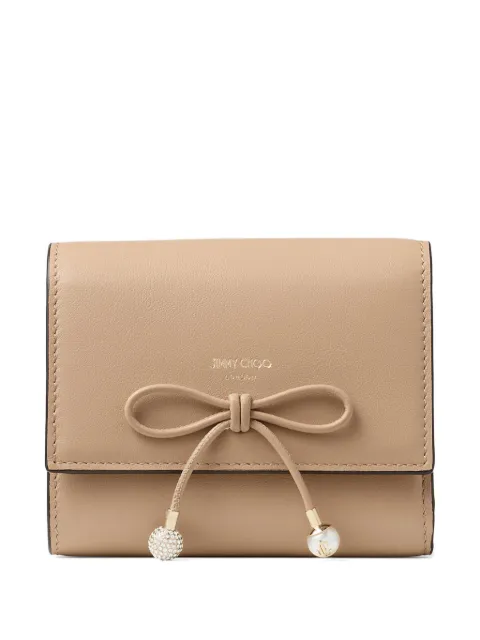 Jimmy Choo Marinda bow-detail wallet