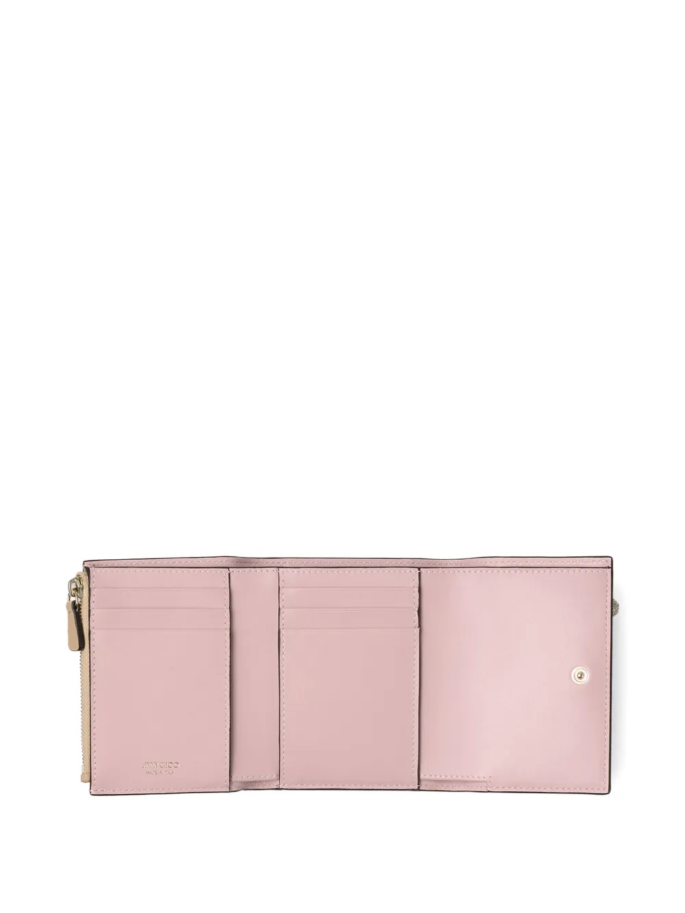 Jimmy Choo Marinda portemonnee met strikdetail Beige