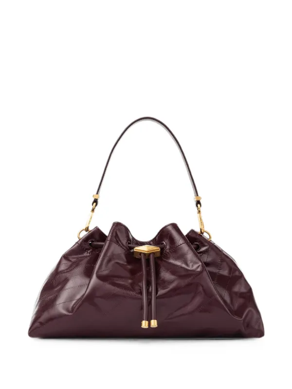 Jimmy Choo Medium Cinch Bag in Red