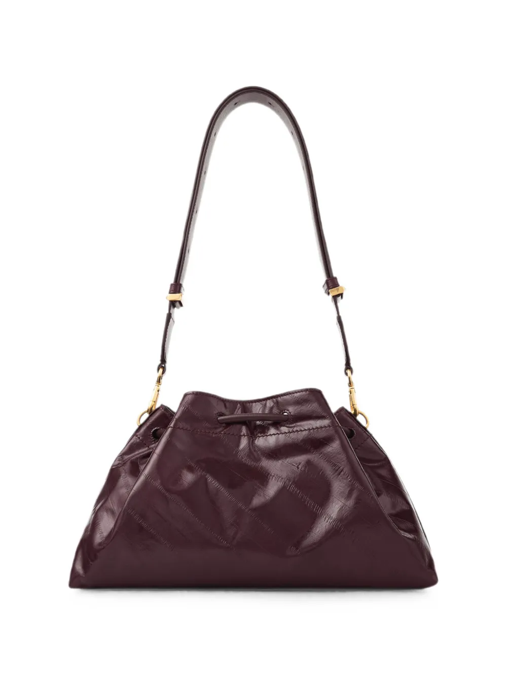 Jimmy Choo Medium Cinch Bag in Red, view 2
