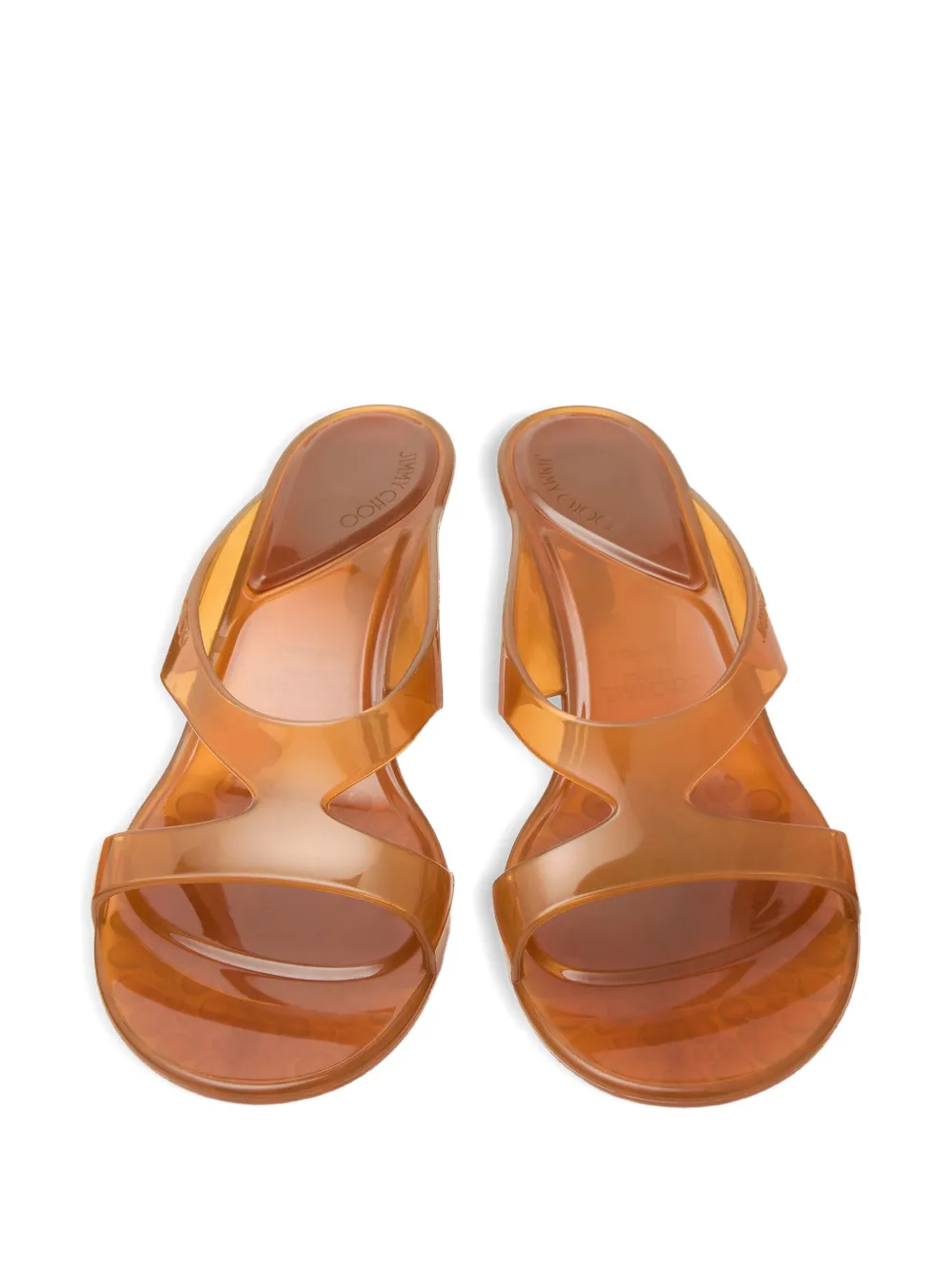Jimmy Choo Jelly Drop muiltjes Oranje