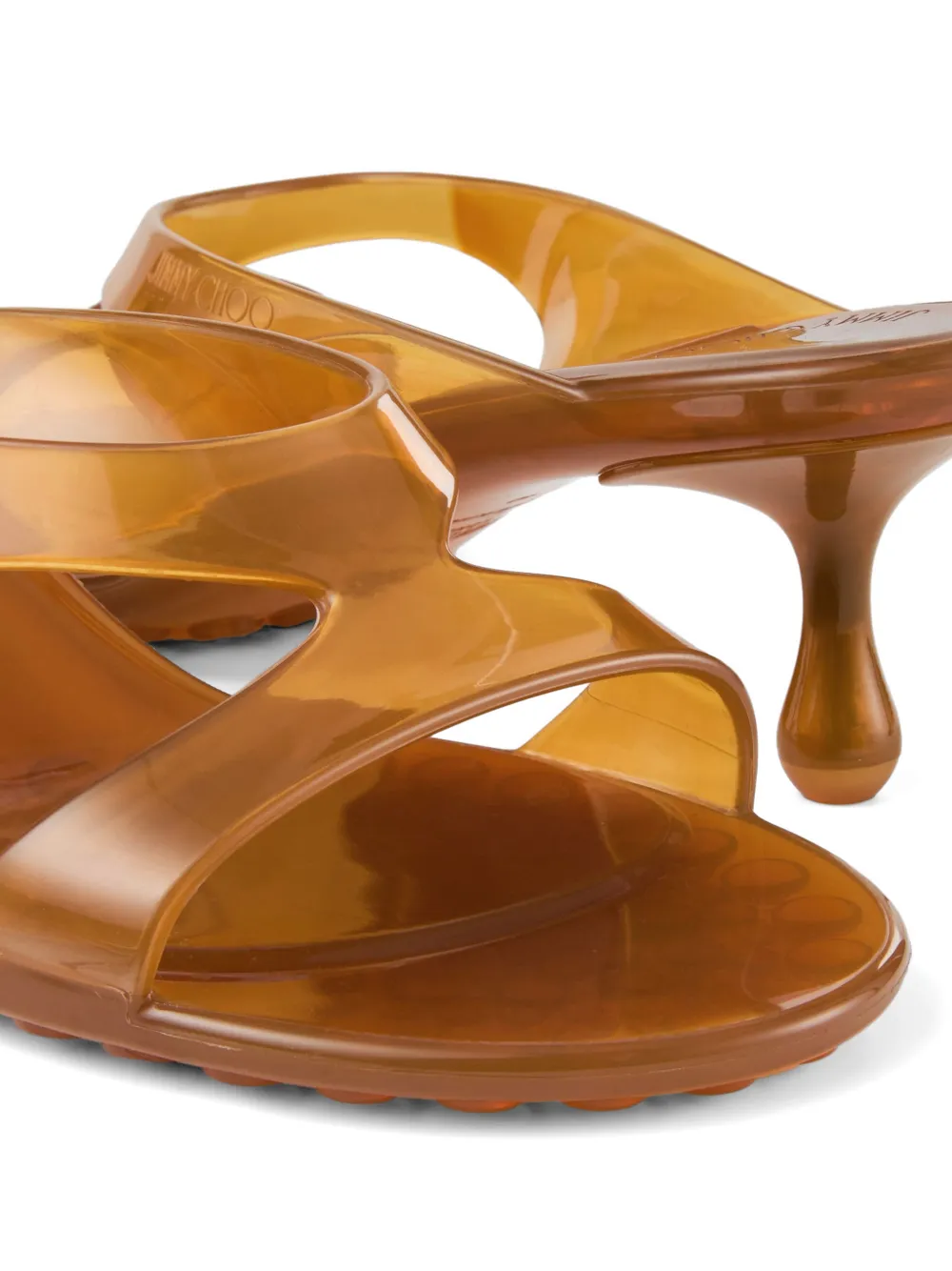 Jimmy Choo Jelly Drop muiltjes Oranje
