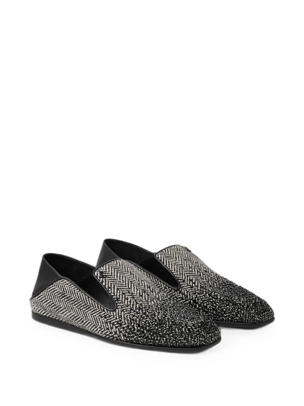 Jimmy Choo Eliot slippers Zwart