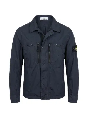 ひ*う様 【INTÉRIM】HYPER BIG UK CORDUROY COVE C.P. Company zip-fastening Corduroy Shirt | Black | FARFETCH NO
