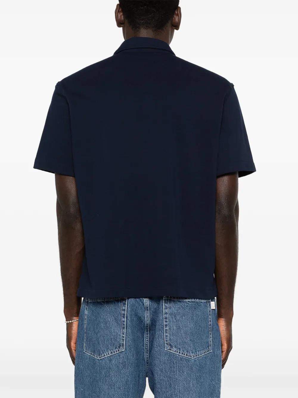 Lacoste Overhemd Blauw