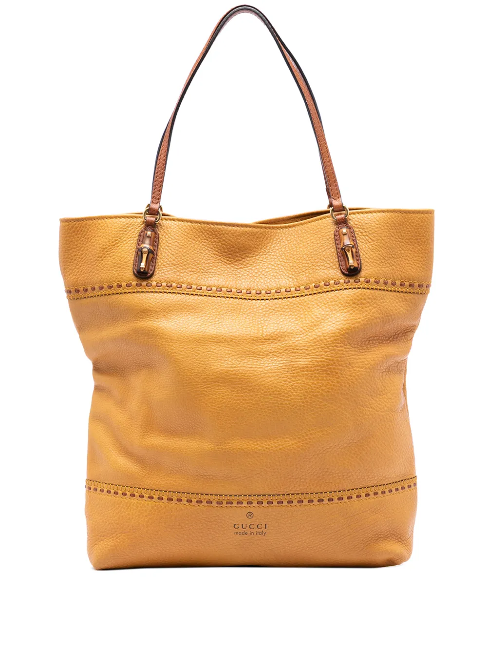 Gucci Pre-Owned 2016-2025 Large Calfskin Laidback Crafty tote bag - Marrone