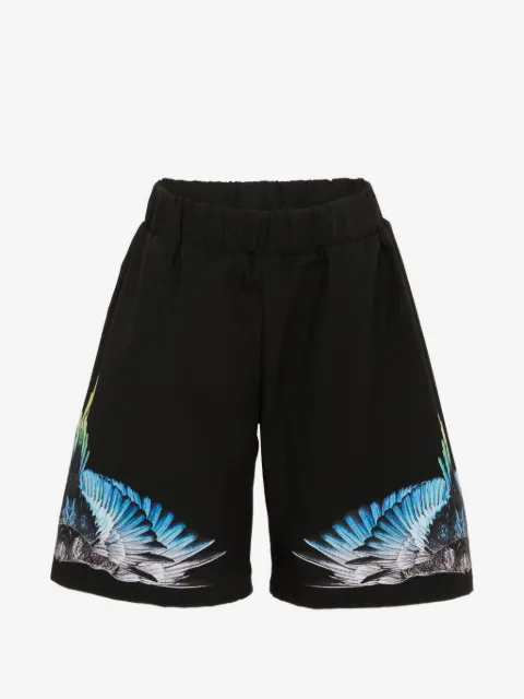 COUNTY OF MILAN wing print shorts