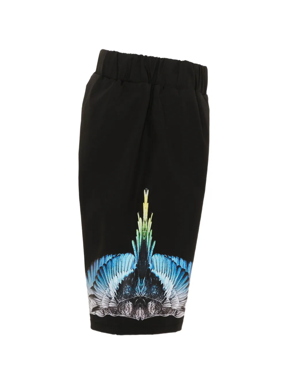 COUNTY OF MILAN KIDS Shorts met vleugelprint Zwart