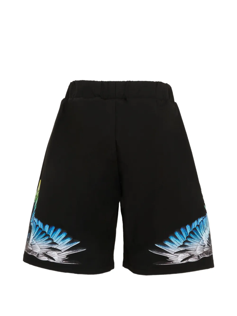 COUNTY OF MILAN KIDS Shorts met vleugelprint Zwart