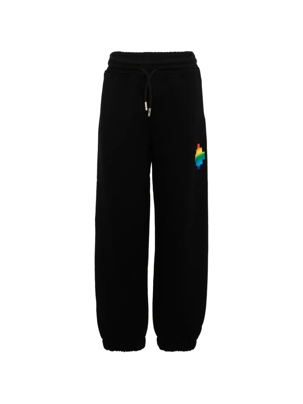 COUNTY OF MILAN drawstring logo track pants - Nero