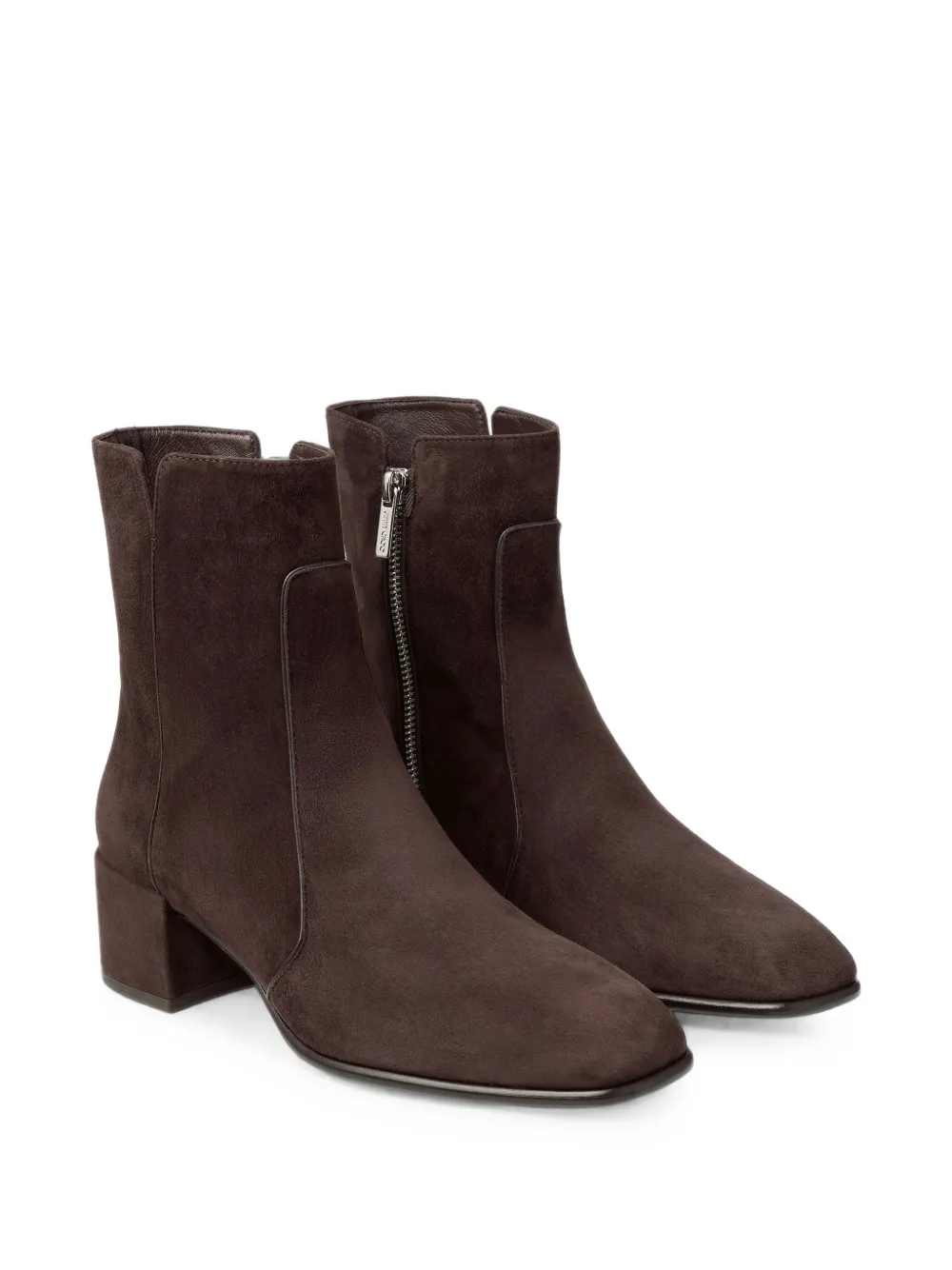 Jimmy Choo Eliot enkellaarzen 45 Bruin