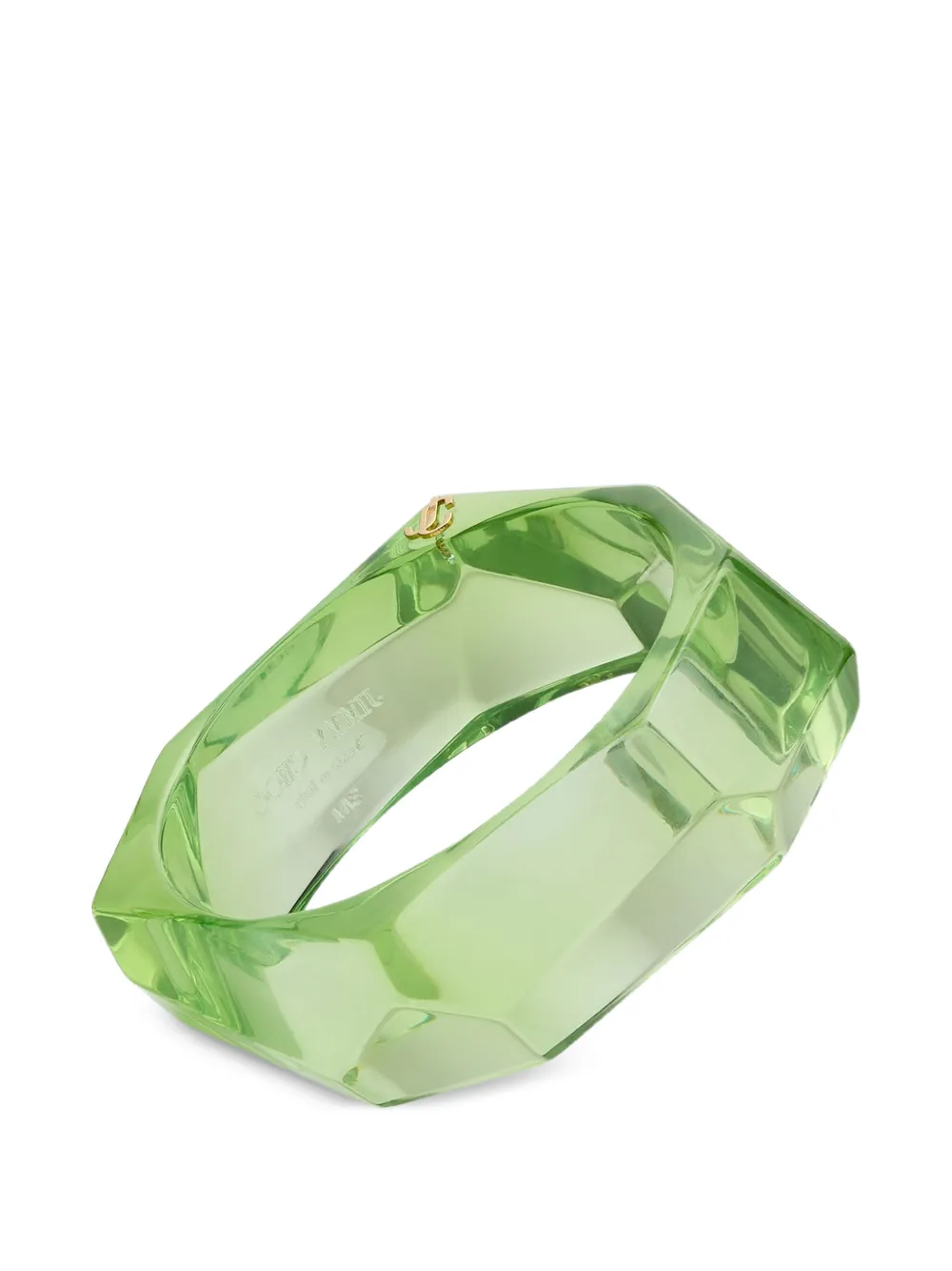 Jimmy Choo Bracciale sfaccettato - Verde