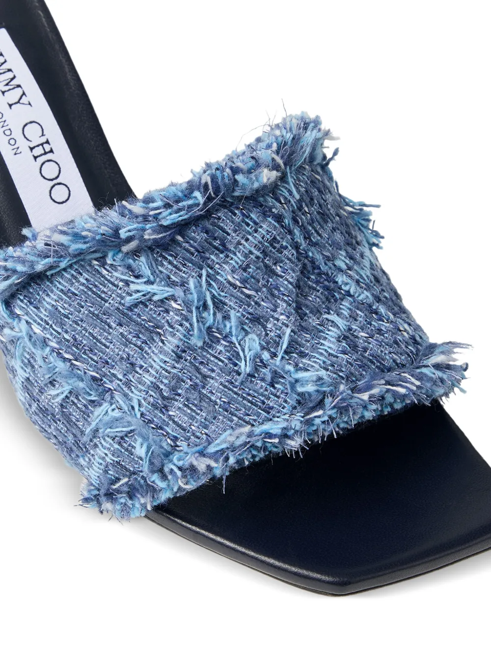 Jimmy Choo Alexia sandalen met franje Blauw