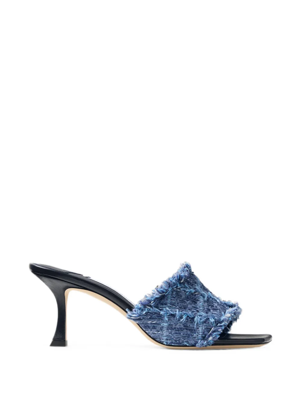 Jimmy Choo Alexia70 sandalen met franje Blauw