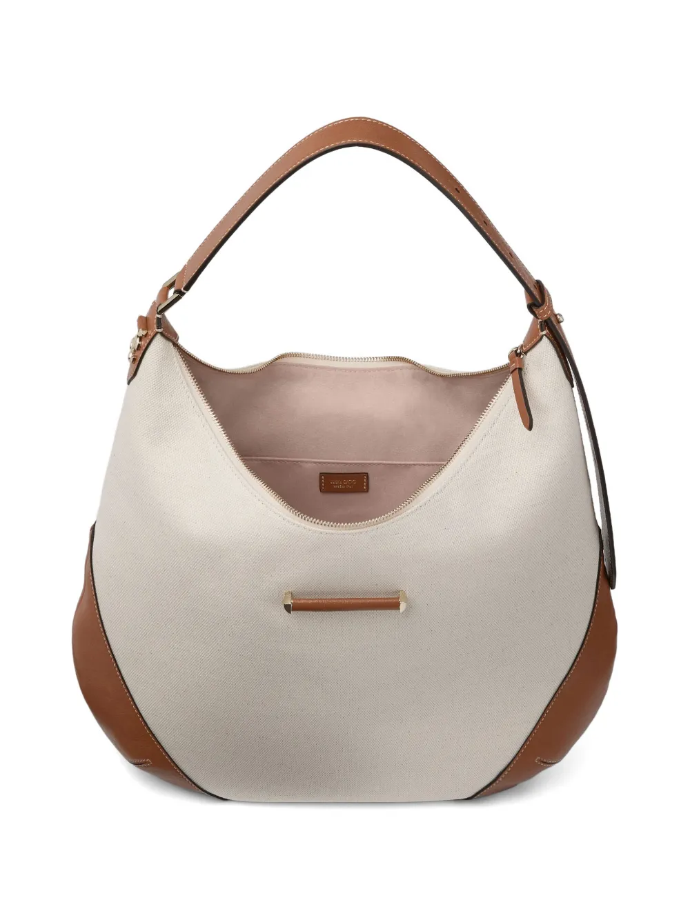 Jimmy Choo Bar schoudertas Beige