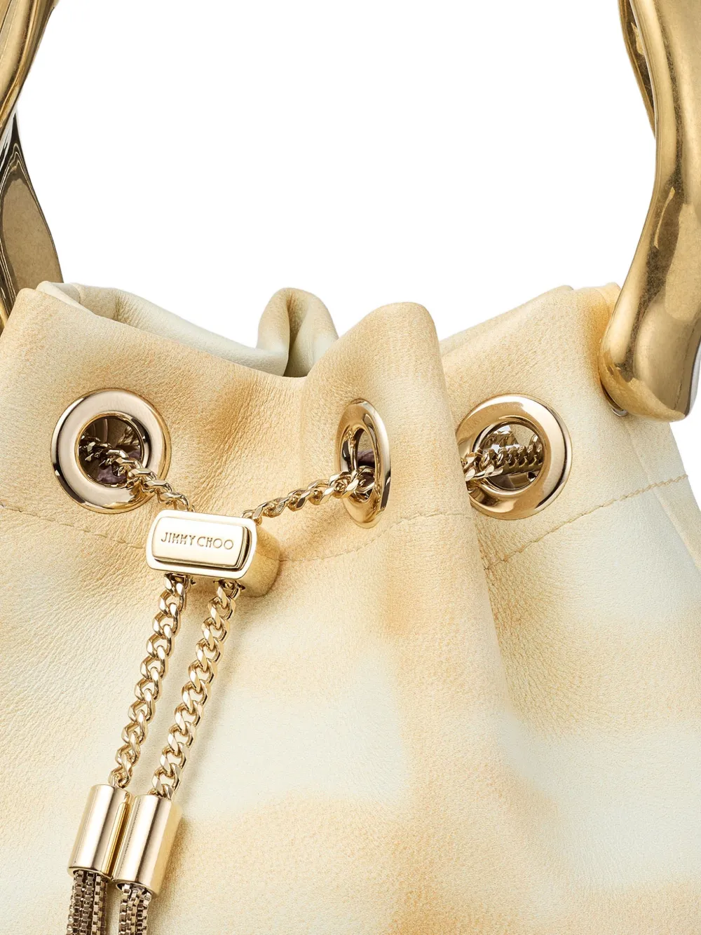 Jimmy Choo Bon bucket-tas Beige