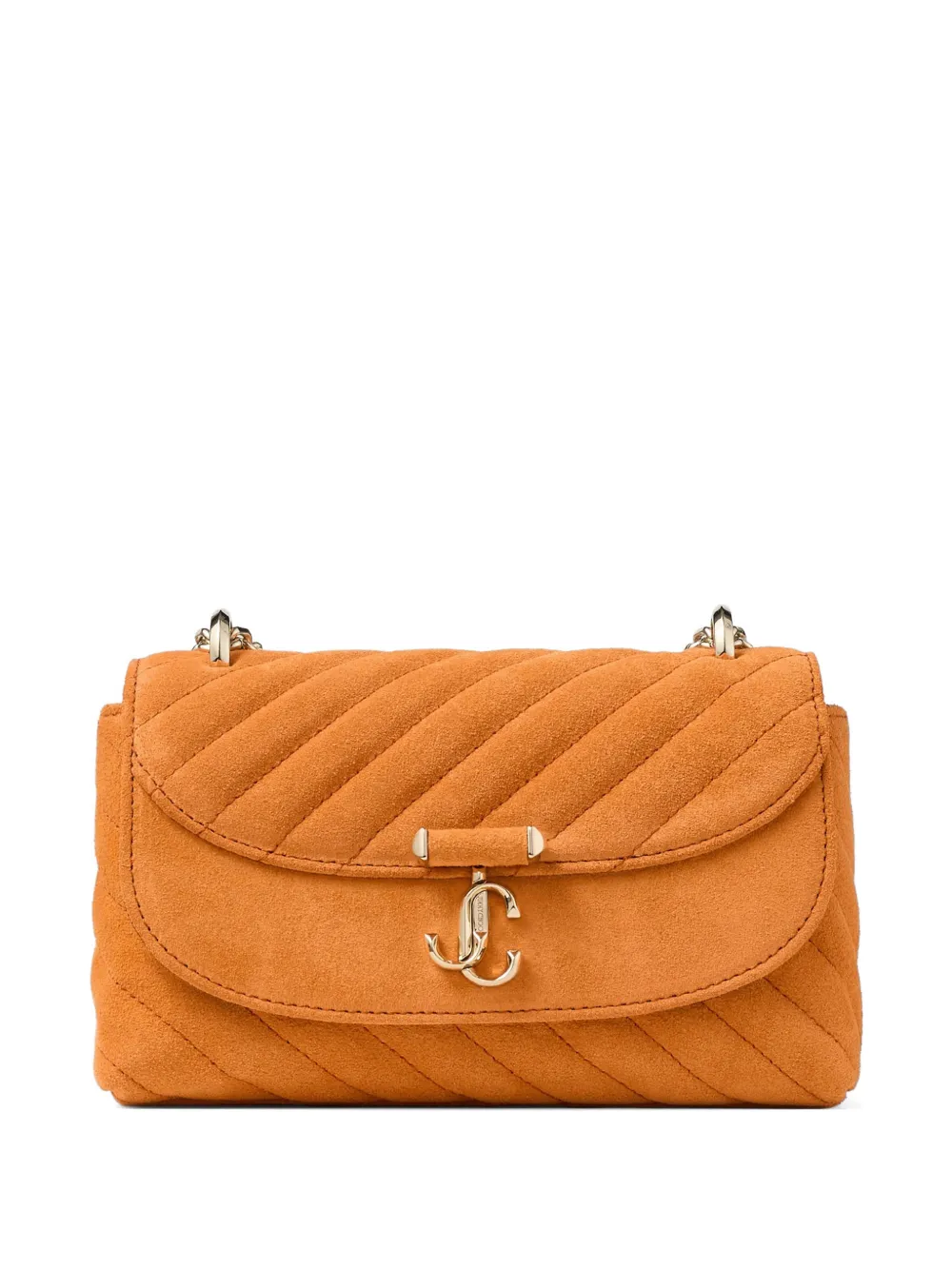 Jimmy Choo Curve Crossbody small bag - Arancione