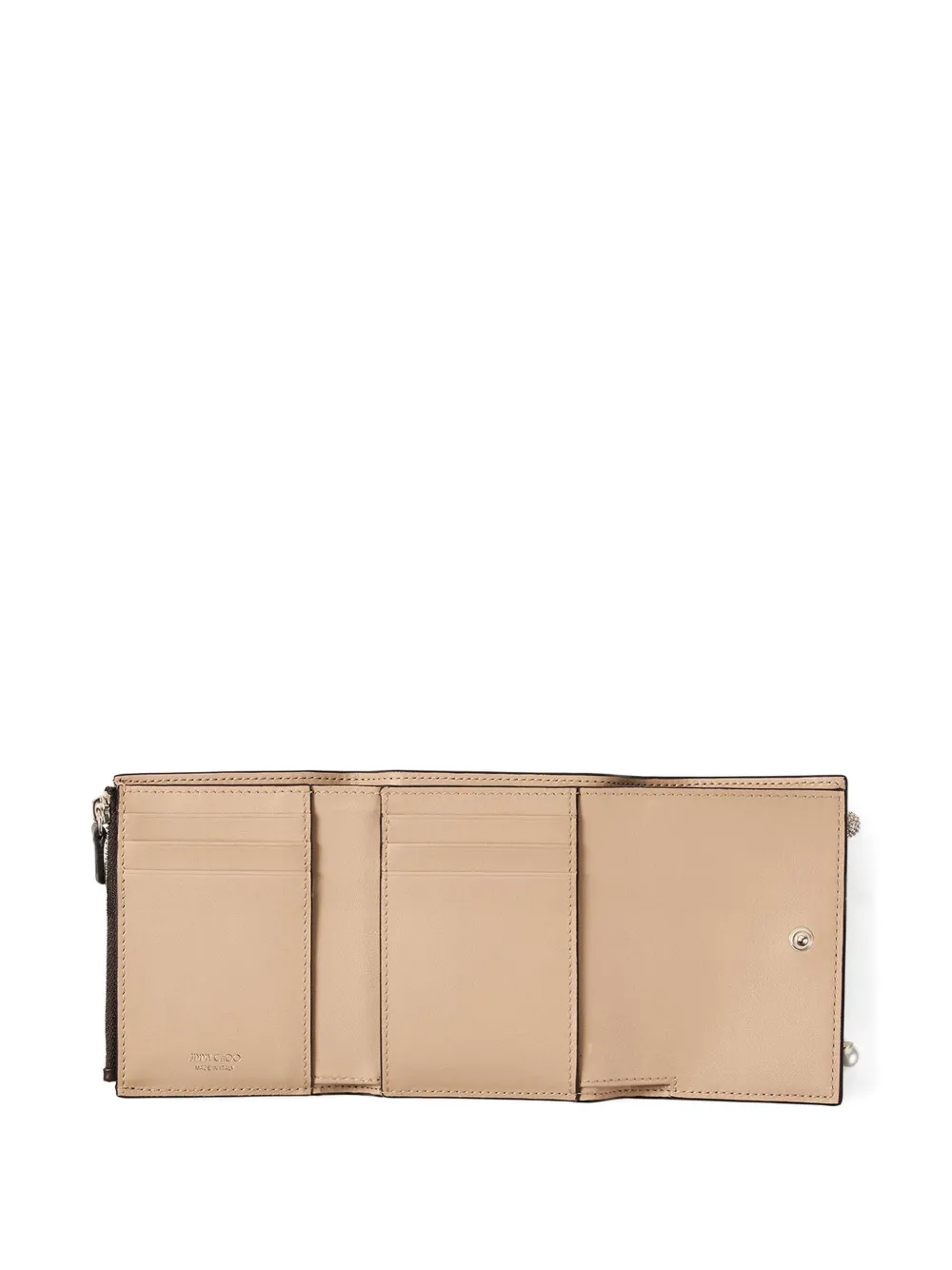 Jimmy Choo Marinda portemonnee met strik Bruin
