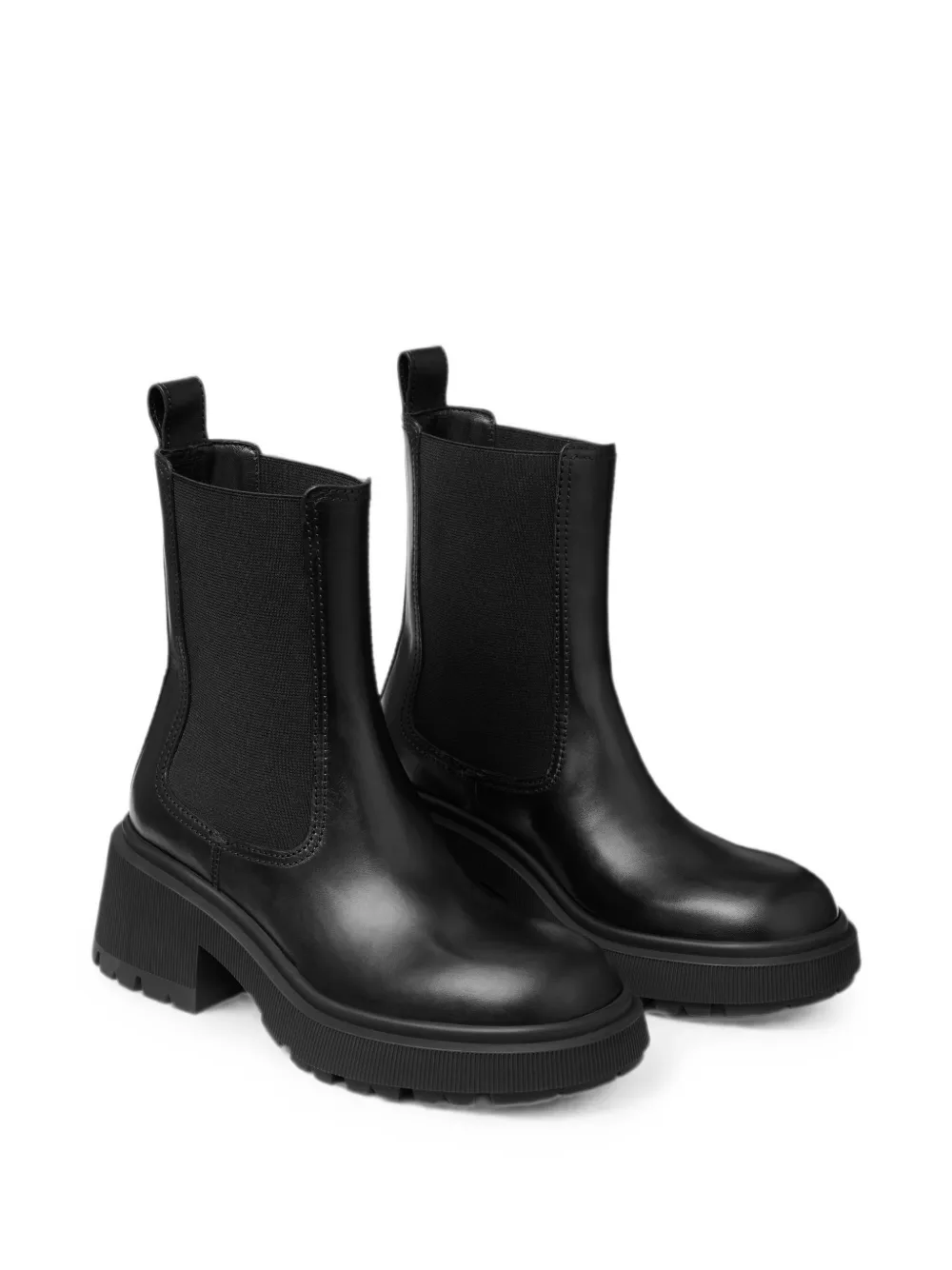 Jimmy Choo Tamia Chelsea flat boots Zwart