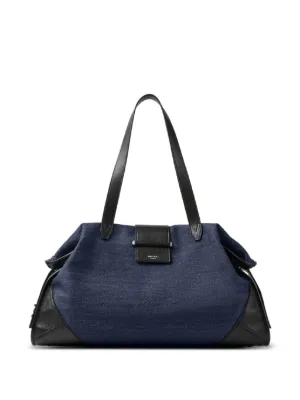 Jimmy Choo パイソンパターン ハンドバッグ | ブラック | FARFETCH JP