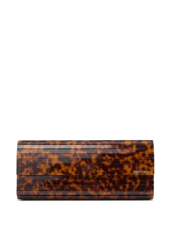 Jimmy Choo Sweetie Clutch Bag in Brown